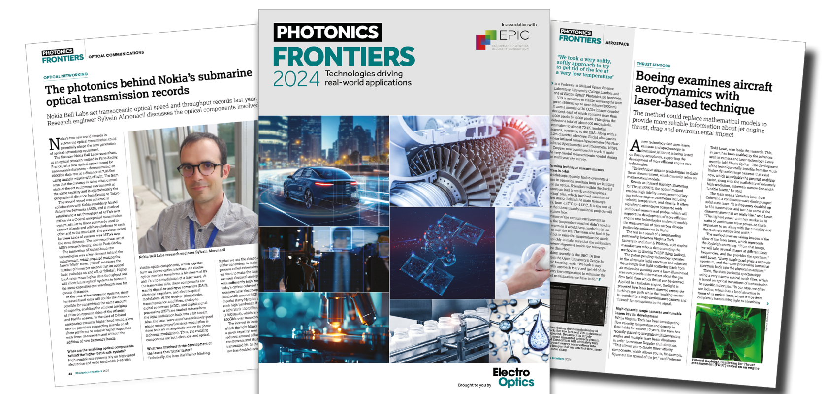 A 'Thank You' to our Frontiers 2024 partners Electro Optics